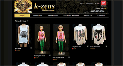 Desktop Screenshot of k-zeus.com