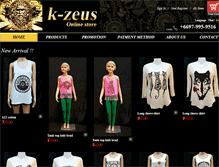 Tablet Screenshot of k-zeus.com